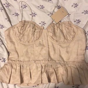 Brock Collection x H&M Corset Top NWT ✨